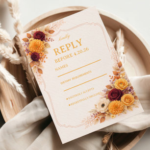 Autumn Floral Warm Response