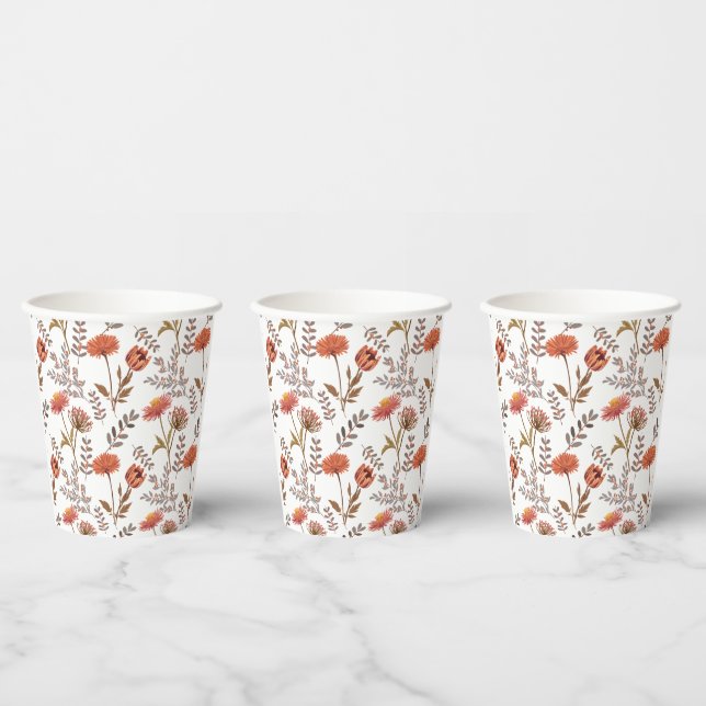 autumn flowering paper cups (Multi)