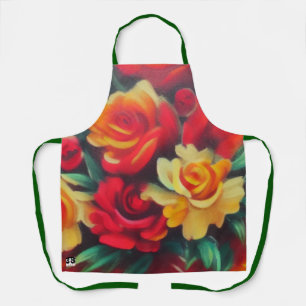 Autumn Flowers Apron