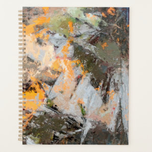 Autumn Flowers Artistic Painting Planner