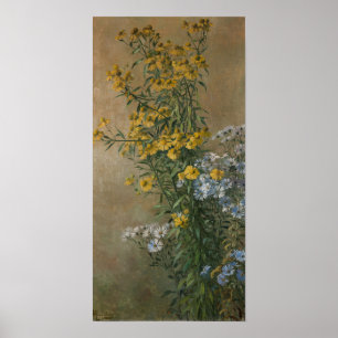 Autumn Flowers   Gunnar Gunnarsson Wennerberg Poster