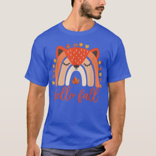 Autumn Fo Boho Rainbow Happy Fall Y'all Foes Sweet T-Shirt