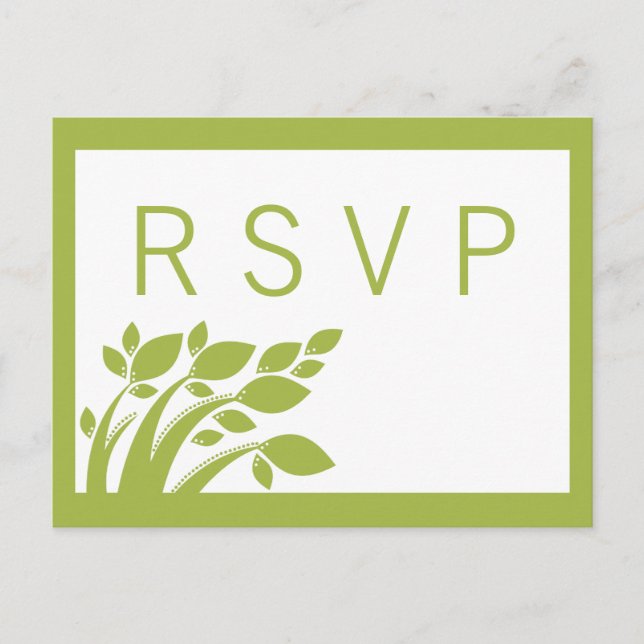 Autumn Foliage RSVP Postcard (Front)