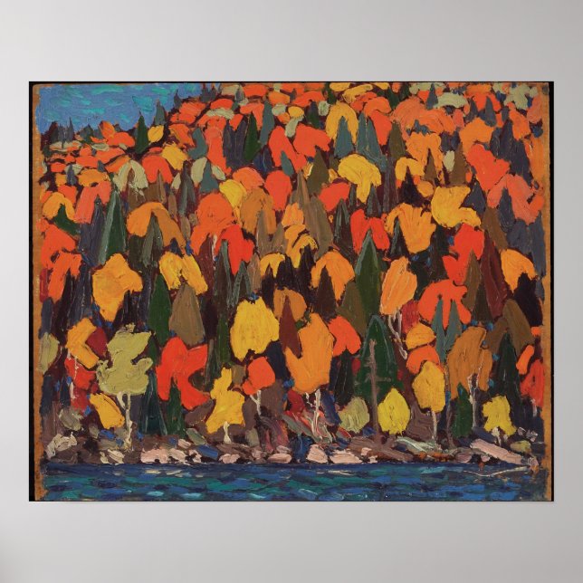 Autumn Foliage - Tom Thomson  Poster (Front)