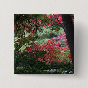 Autumn Forest 15 Cm Square Badge