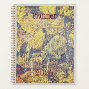 Autumn Forest Abstract Planner