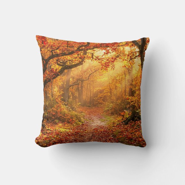 Autumn Forest Cushion (Front)
