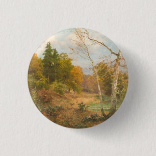 Autumn Forest – Heinrich Böhmer 3 Cm Round Badge