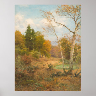 Autumn Forest – Heinrich Böhmer Poster
