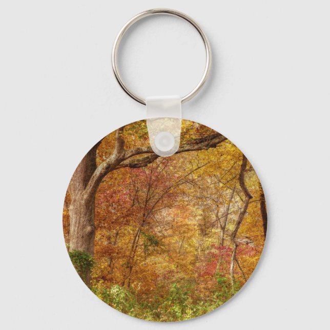 Autumn Forest Key Ring (Front)