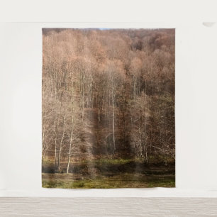 Autumn Forest Landscape - Wild Nature Romania Tapestry