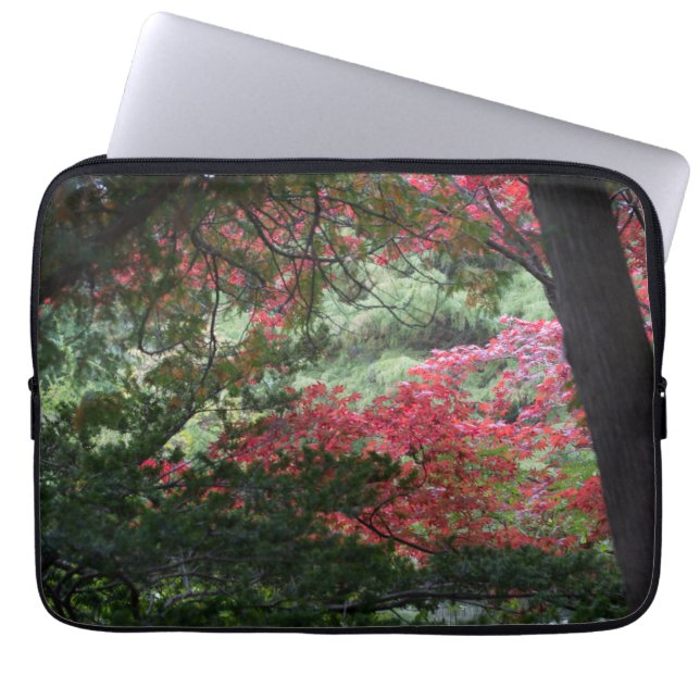 Autumn Forest Laptop Sleeve (Front)