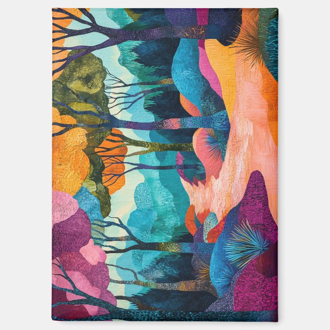 Autumn Forest Magnet (Front)