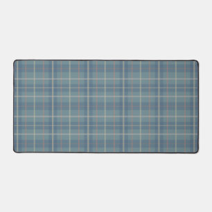 Autumn Forest Plaid Desk Mat