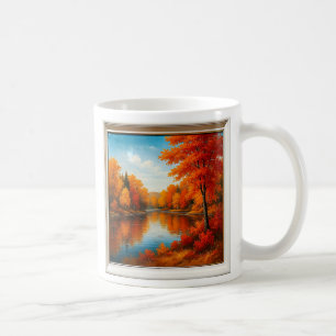 Autumn Forest Reflections  Coffee Mug