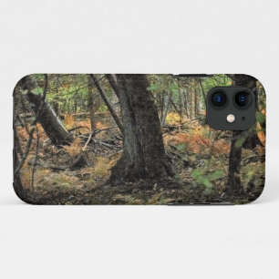 Autumn forest scene iPhone 11 case