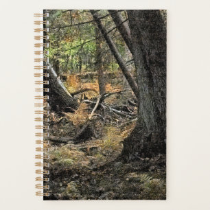 Autumn forest scene              planner