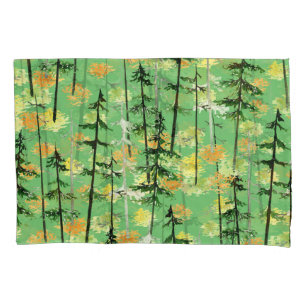 Autumn Forest: Seamless Natural Beauty Pillowcase