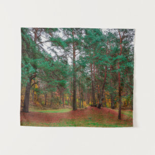 Autumn forest tapestry