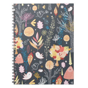 Autumn Forest: Textured Seasonal Beauty. Notebook