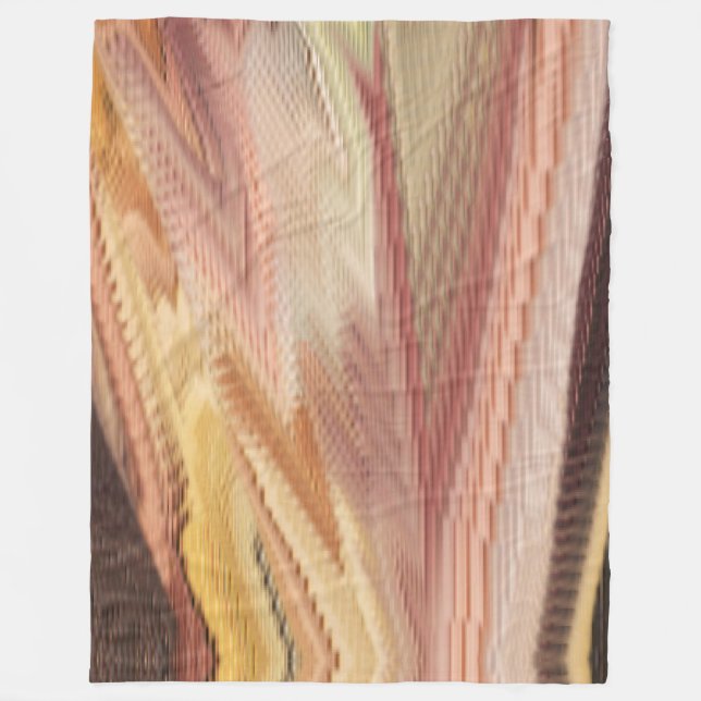 Autumn Fountain Fleece Blanket (Front)