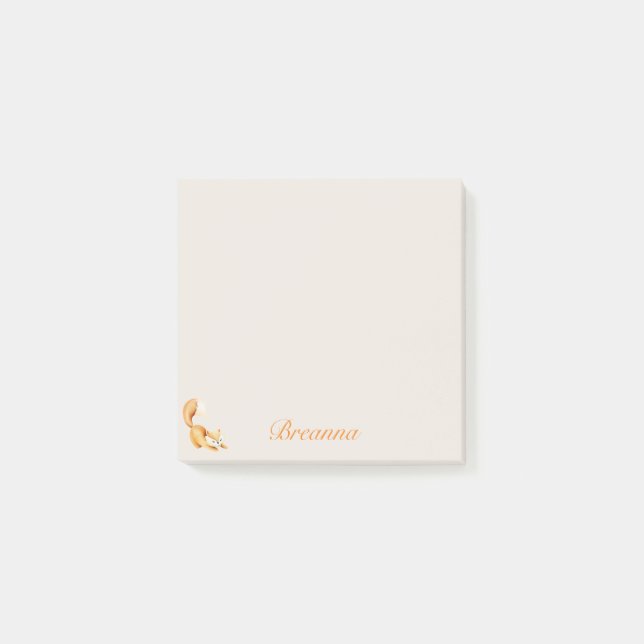 Autumn Fox - Post-it Notes (Front)