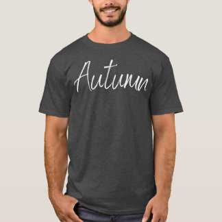 Autumn Frist name Design T-Shirt