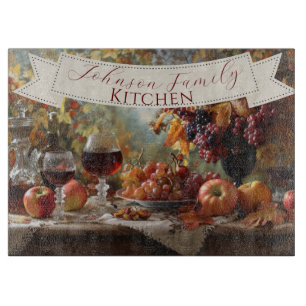 Autumn Fruit Table Cutting Board