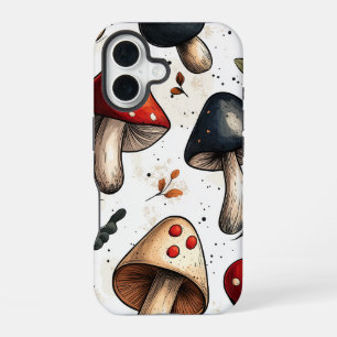 Autumn Fungi Charm Cottagecore Mushroom Phone Case