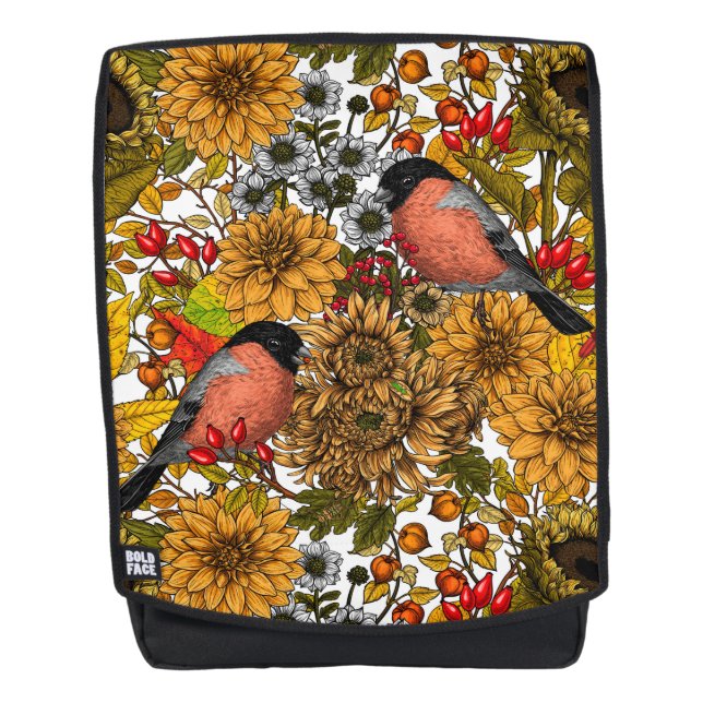 Autumn garden 1 backpack (Front)