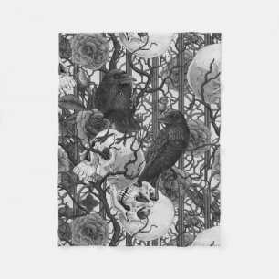 Autumn garden 1 fleece blanket