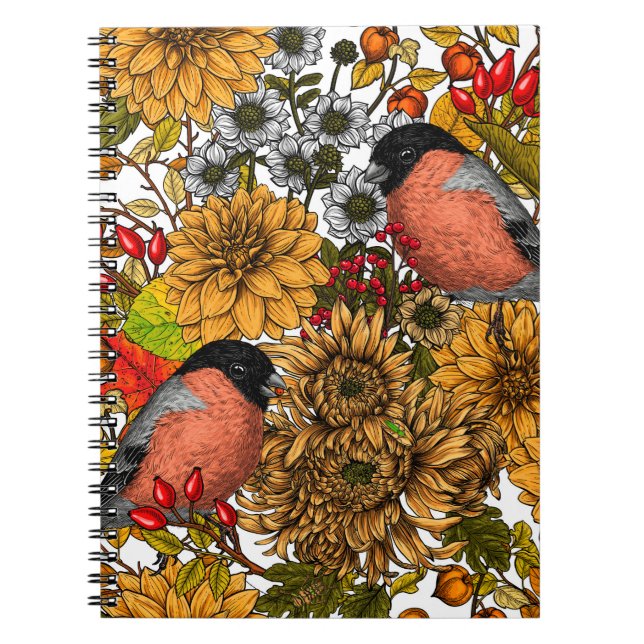Autumn garden 1 notebook (Front)