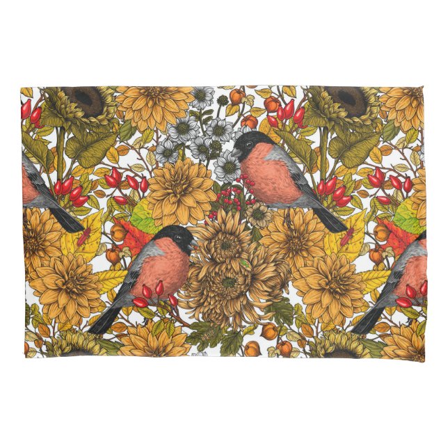 Autumn garden 1 pillowcase (Front-Left)