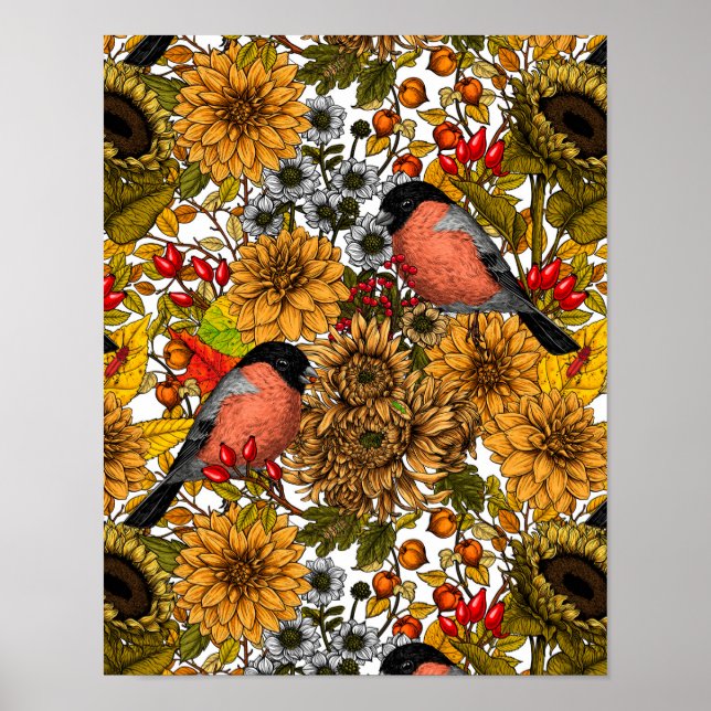 Autumn garden 1 poster (Front)