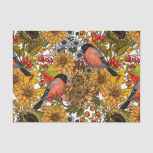 Autumn garden 1 tissue paper