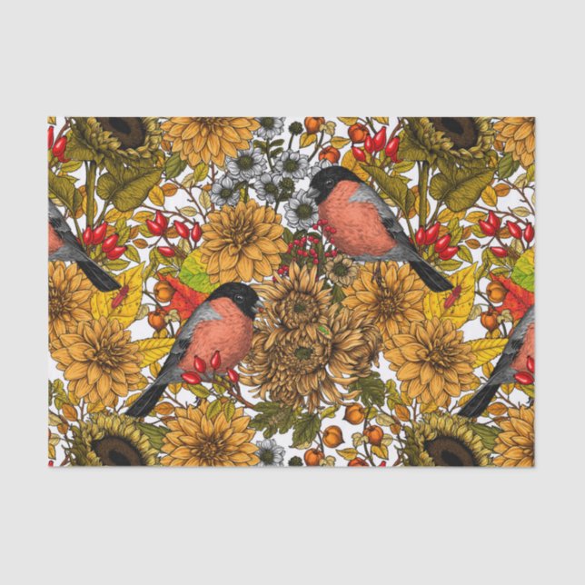 Autumn garden 1 tissue paper (Front)