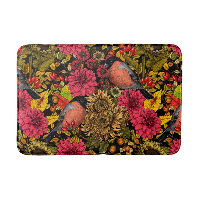 Autumn garden 2 bath mat (Front)