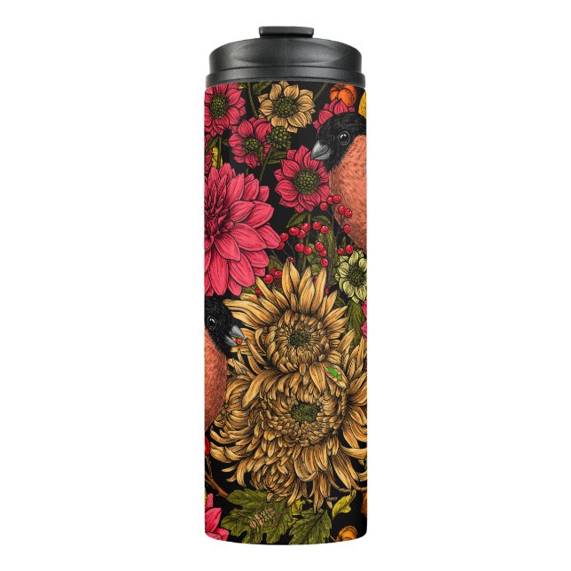 Autumn garden 2 thermal tumbler (Front)