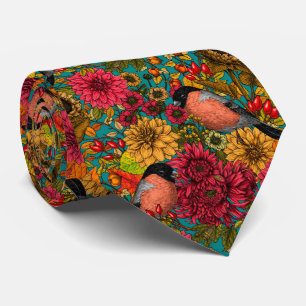 Autumn garden 3 tie