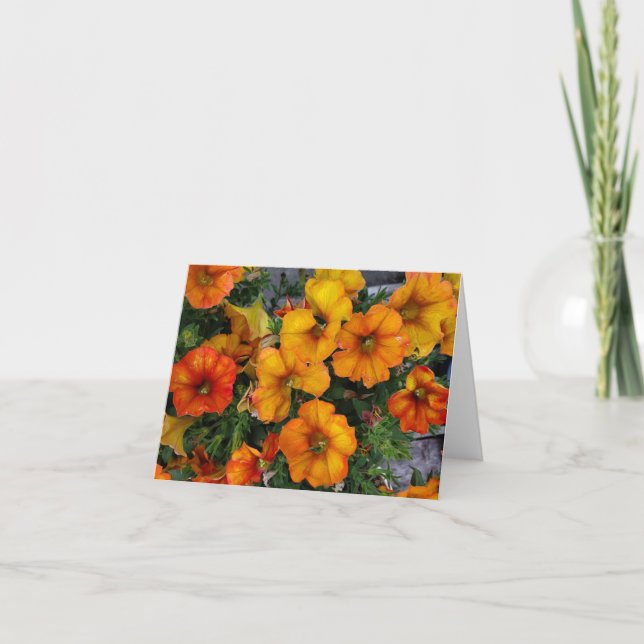 Autumn garden card (Front)