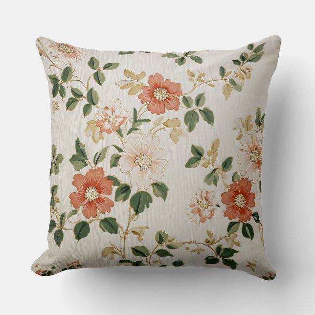 Autumn Garden Reverie Cushion (Front)