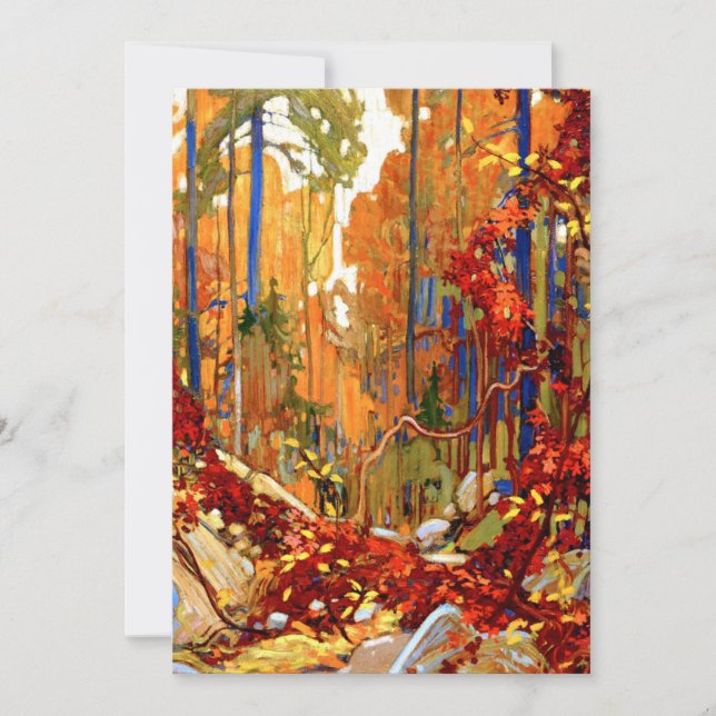 Autumn Garland by Tom Thomson,  Card (Front)