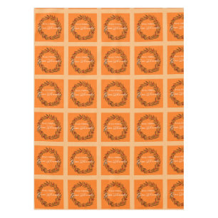 Autumn Give Thanks Wreath Pattern Tablecloth