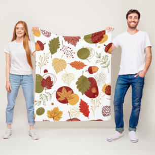 Autumn Glow, Gentle Slow Fleece Blanket