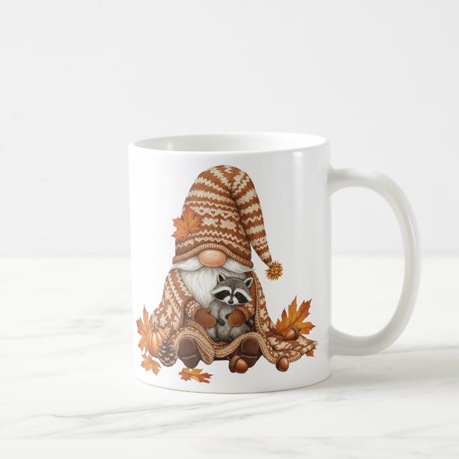 Autumn Gnome Coffee Mug (Right)