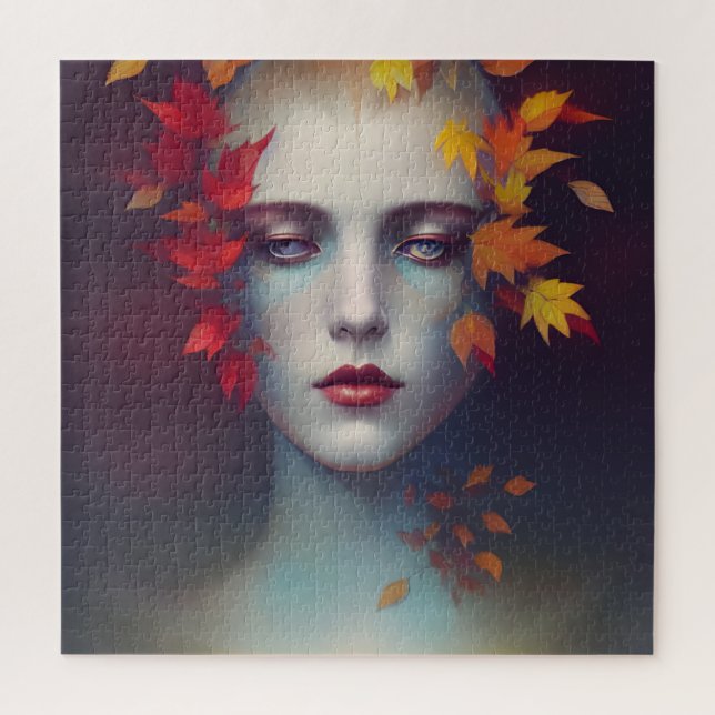 Autumn Goddess Jigsaw Puzzle (Vertical)
