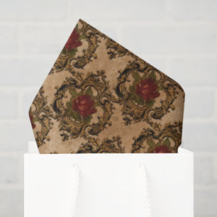 Autumn Gothic Victorian Tissue Paper
