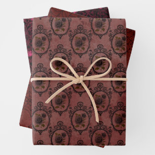 Autumn Gothic Wrapping Paper Sheet