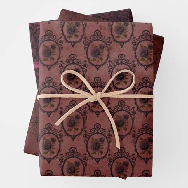 Autumn Gothic  Wrapping Paper Sheet (In situ)