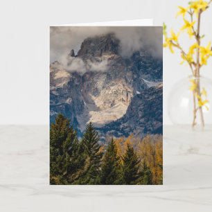 Autumn Grand Tetons Card